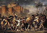 The Intervention of the Sabine Women by Jacques-Louis David